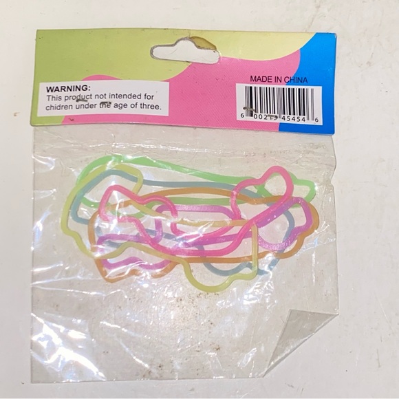 Vintage 18 Silly Bandz Bracelets Silicone Rubber Bands Glow in Dark & Original 3 - Picture 8 of 11